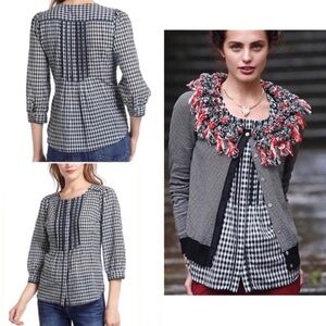 Anthropologie Meadow Rue peasant top